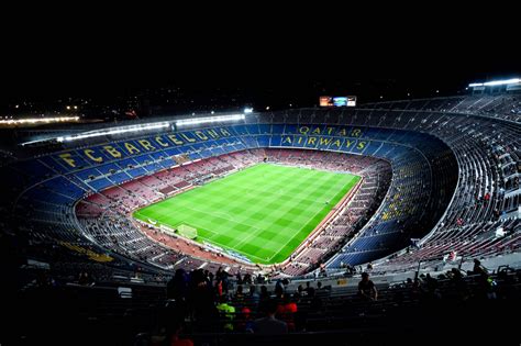 Nou Camp expansion: Barcelona present new £277.5m stadium ...