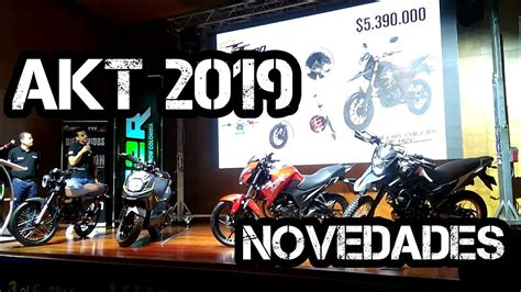 Novedades AKT 2019 Nuevas MOTOS COLOMBIA   Feria 2 ruedas ...