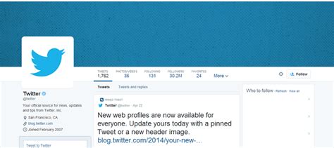 Novo perfil do Twitter será obrigatório a partir de 28 de maio ...
