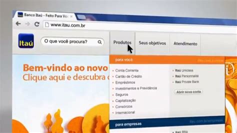 Novo site do Itaú com navegação e funcionalidades inovadoras – Agência ...