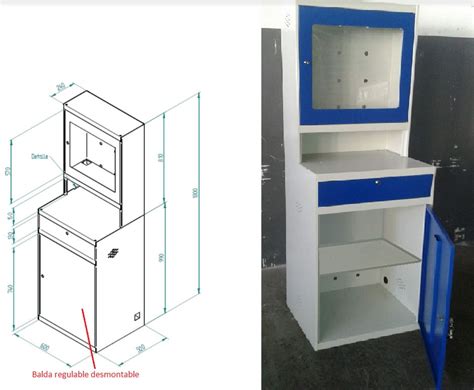 » Novodinamica Armario mueble para ordenador taller
