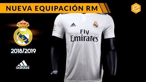 NUEVA CAMISETA REAL MADRID 2018/19   YouTube