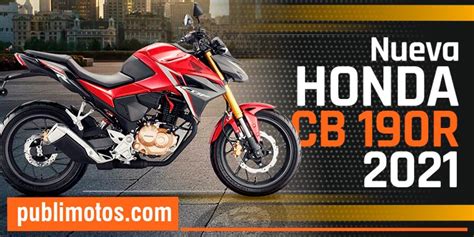 Nueva Honda CB 190R   2021