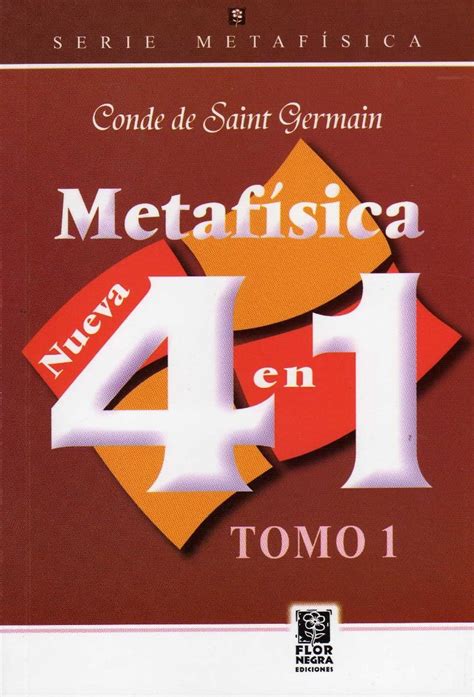 Nueva Metafísica 4 En 1. Tomo 1   Saint Germain   $ 360,00 en Mercado Libre