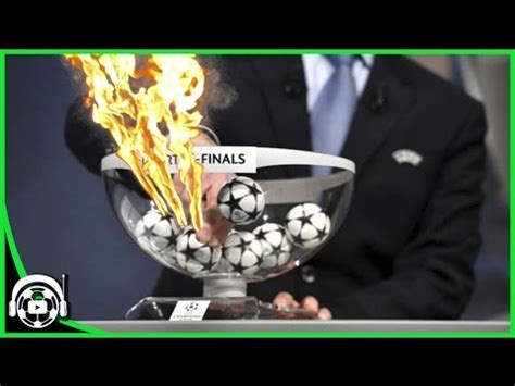 Nuevamente las bolas calientes en el sorteo de la UEFA ...