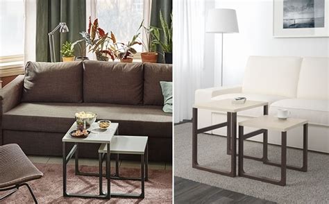 Nuevas mesas de centro nido Ikea para tu salón, muy prácticas