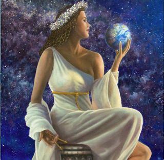 NUEVE MÁS UNA MUSAS: ¡URANIA! | Greek goddess art, Gaia goddess ...