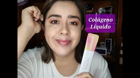 Nuevo colágeno líquido Younique Daily you   YouTube