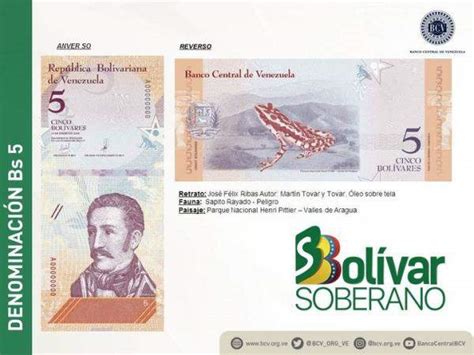 Nuevo cono monetario: Estos son los billetes del Bolívar ...