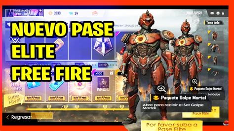 NUEVO pase elite free fire JUNIO 2019 temporada 13   YouTube