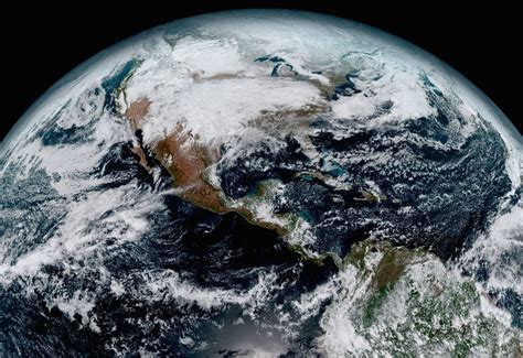 Nuevo satélite de la NOAA capturó imágenes maravillosas de la Tierra ...