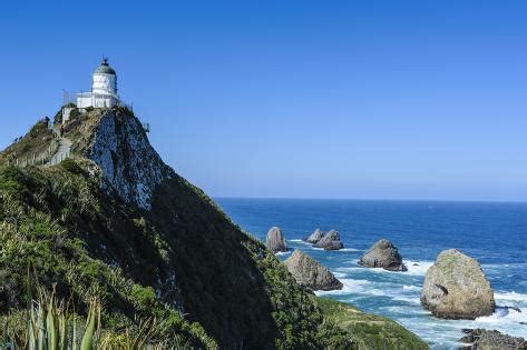 Nugget Point Lighthouse, the Catlins, South Island, New ...