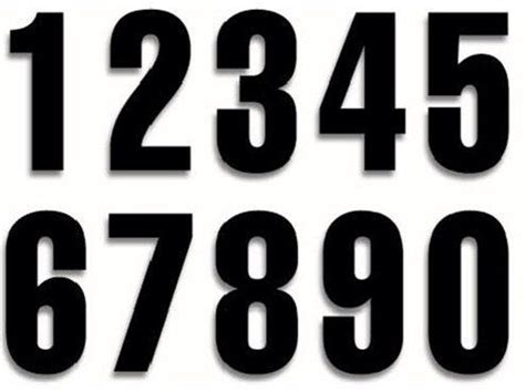 Numbers | Tipografía números, Estilos de letras, Plantillas de numeros