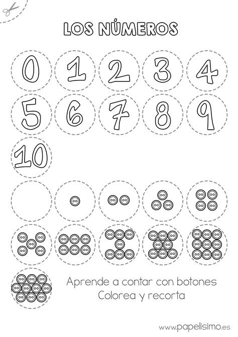 Numeros y botones aprende a contar.png  2480×3508 ...