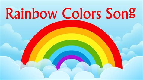 Nursery Rhyme  Rainbow Colors Song | Learning Colors For ...