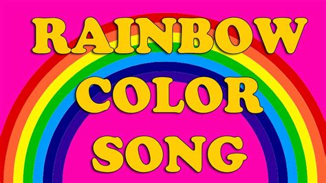 Nursery Rhyme  Rainbow Colors Song   YouTube