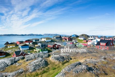 Nuuk Capital Of Greenland In Summer Stock Photo | Getty Images