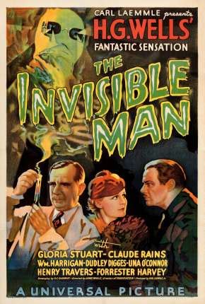O Homem Invisível 1933   The Invisible Man  1933  Dublado ...
