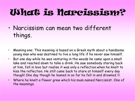 O que significa narcisismo? – swaymachinery.com