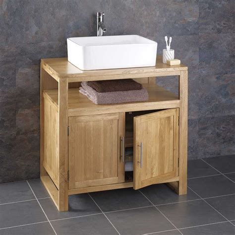 Oak Bathroom Furniture | Oak Washstand | ClickBasin.co.uk
