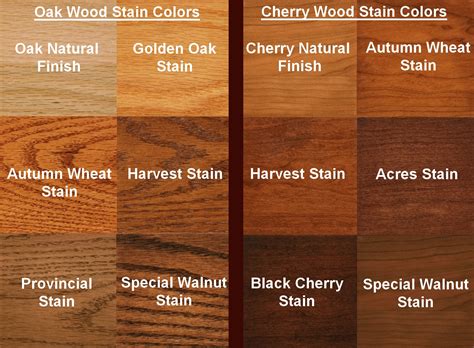 Oak Wood Stain Colors   TheBestWoodFurniture.com
