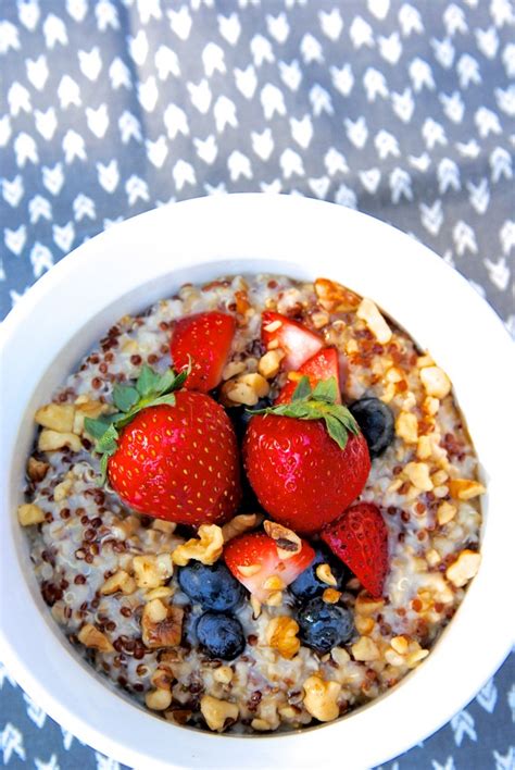 Oatmeal with Quinoa Breakfast Recipe {Gluten Free ...