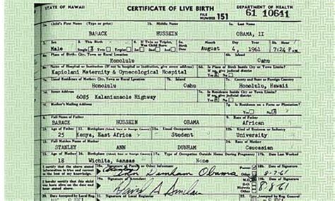Obama birth certificate released to put end to  carnival ...
