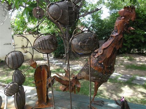 Objetos de hierro y piedra! | Arte en metal, Metal oxidado ...