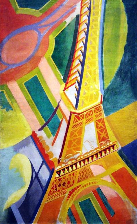 Obra de Arte   Torre Eiffel   Robert Delaunay
