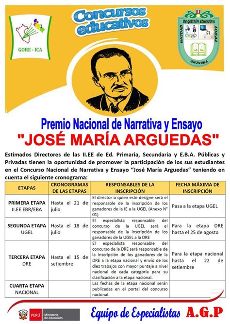 OF. MÚLTIPLE 185 – CONVOCATORIA A PREMIO NACIONAL DE NARRATIVA Y ENSAYO ...