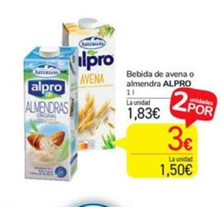 Oferta Bebida De Avena O Almendra ALPRO 1l en Carrefour