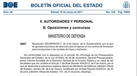 Oferta de empleo público: Defensa convoca 2.000 plazas ...