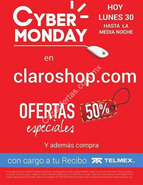 Ofertas Claro Shop Cyber Monday 2015: hasta 50% de descuento ...