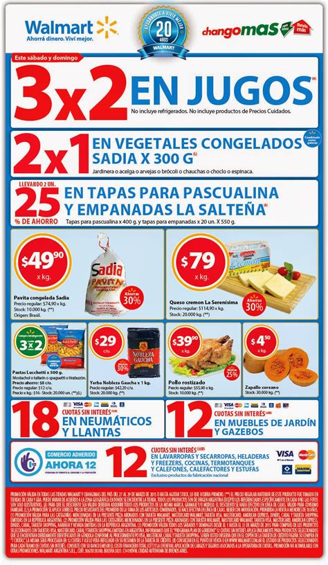 Ofertas y Promos en Argentina: Ofertas Walmart fin de semana