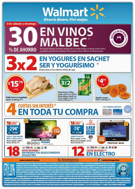 Ofertas y Promos en Argentina: Promos Walmart fin de semana