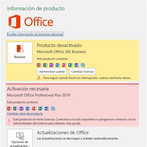 Office 2019 ≈ Problemas de activación al instalar ...