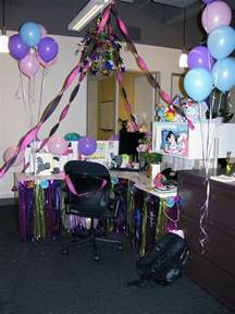 OFFICE CUBICLE birthday surprise | Surprise / Party Themes ...