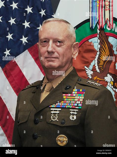Official portrait United States Marine Corps Four Star General James ...