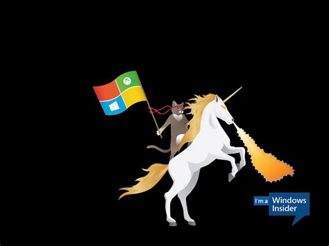 Official Windows 10 Ninjacat Wallpapers   Surprise!