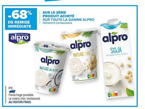 Offre La Gamme Alpro chez Carrefour