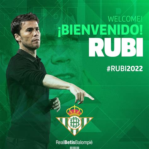 Oficial: Rubi nuevo entrenador del Real Betis | Betisweb