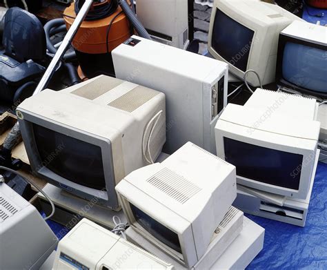 Old computers   Stock Image   T420/0528   Science Photo ...