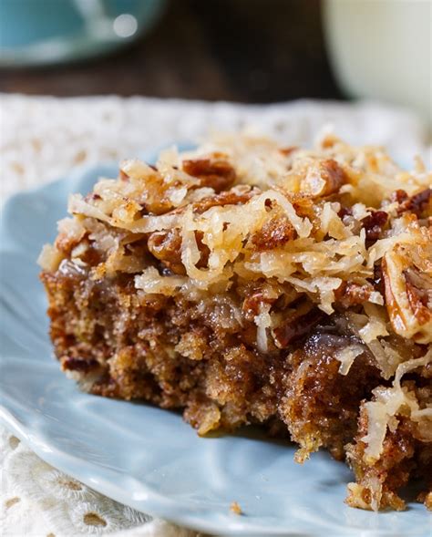 Old fashioned Oatmeal Cake   Spicy Southern Kitchen