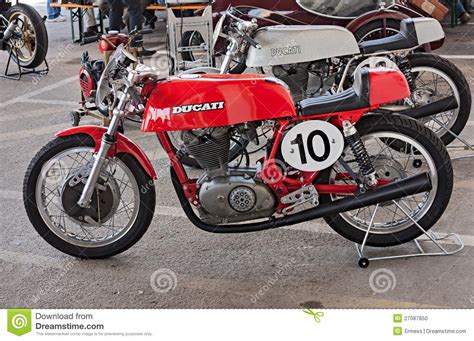 Old Racing Motorcycle Ducati Editorial Image   Image: 27087850