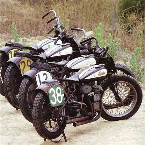 Old Warriors: Four Indian Sport Scout Racing Bikes ...