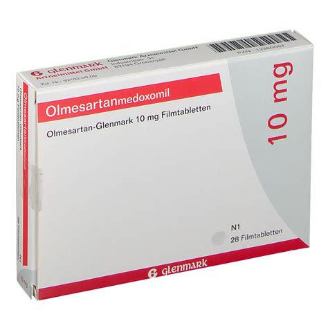 OLMESARTAN Glenmark 10 mg Filmtabletten 28 St   shop ...