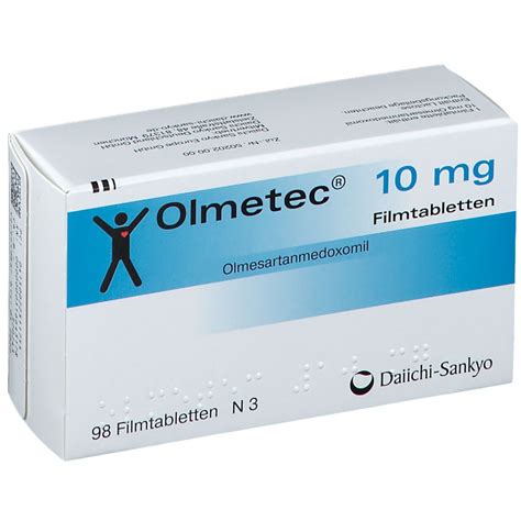 Olmetec 10 mg Filmtabl. 98 St   shop apotheke.com