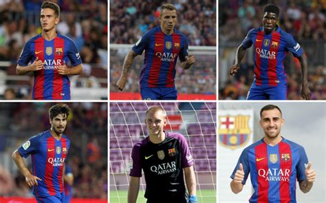 One by one of the FC Barcelona signings for the 2016/17 season