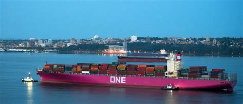ONE s First Pink Ship Makes North American Debut – gCaptain