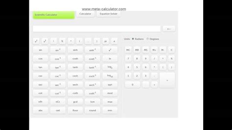 Online Scientific Calculator  Using Meta Calculator!   YouTube